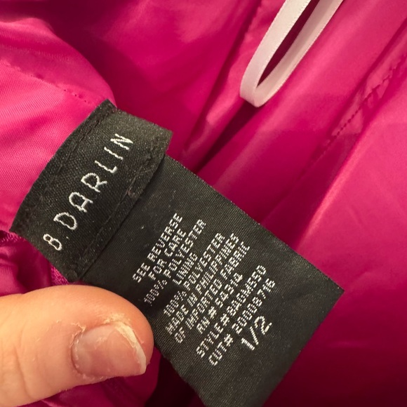 Pink Prom Dress Cage-Back Ballgown - Picture 10 of 11